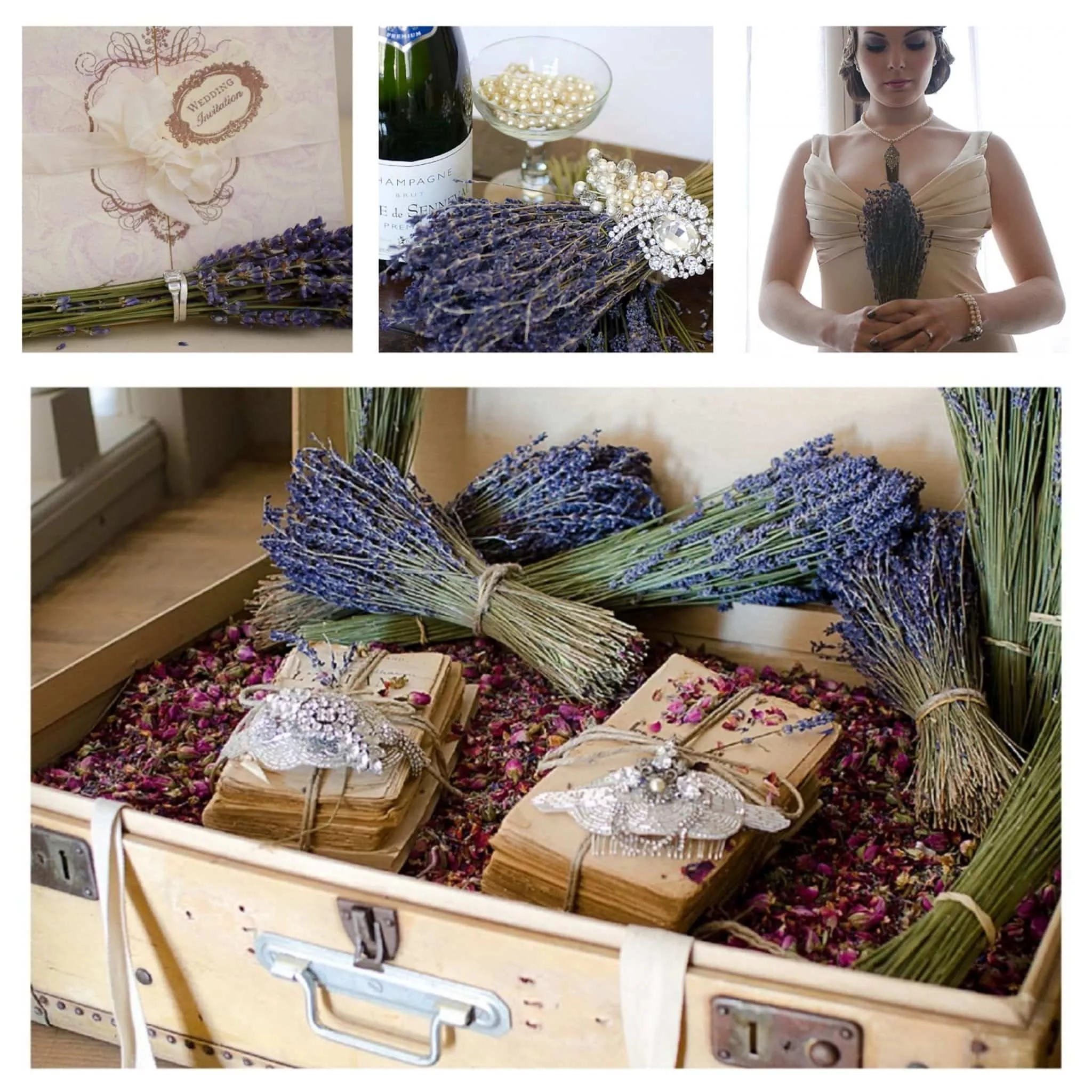 buy dried lavender bunch blue