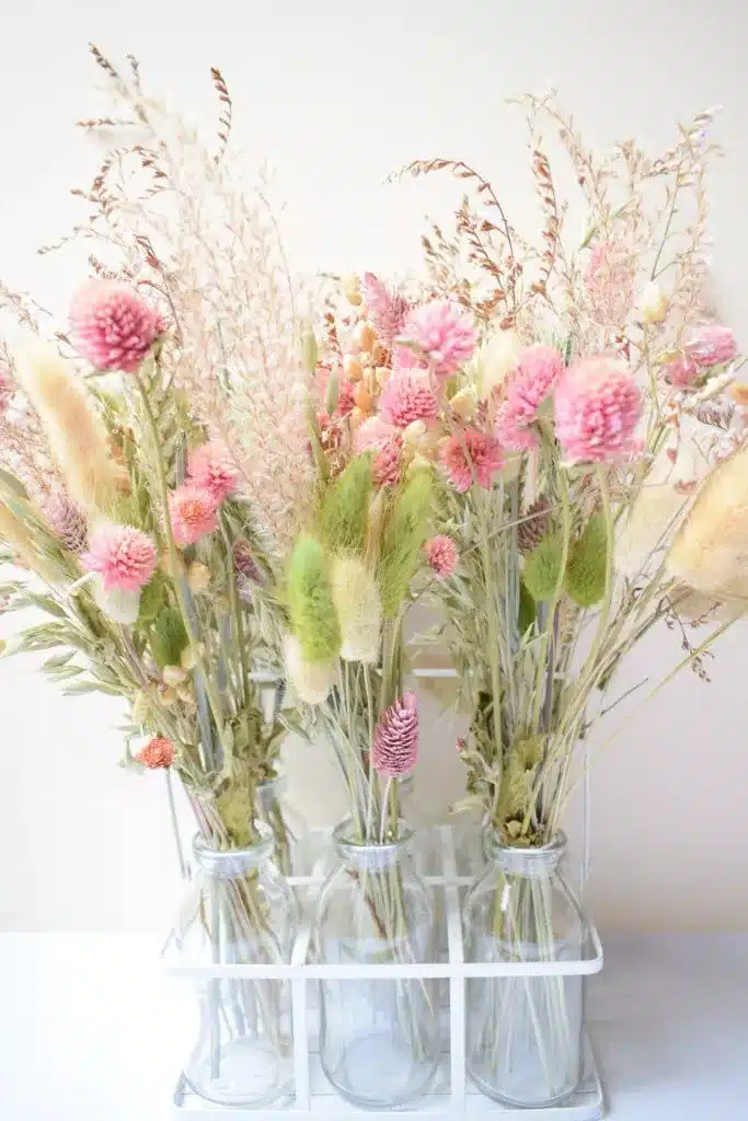 spring dried flowers seasonal