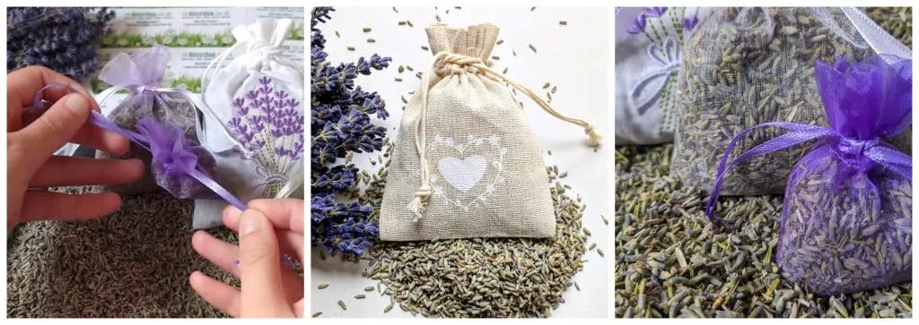 dried lavender bags