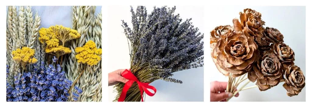 dried flowers valentines day